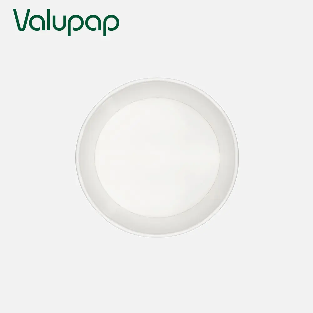 Disposable to-go ice cream cup